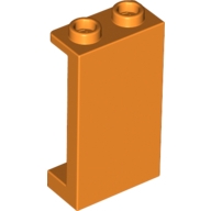 Lego panel, zeď 1x2x3, oranžová (6129594)